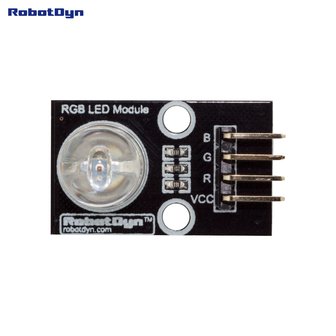 RGB LED module-Diffused LED-RGB 10mm RobotDyn