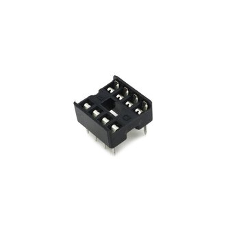 Socket DIP8 rond 8 pins dip ic socket DIP  8 1-stuks