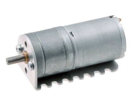 9.7:1 Metal Gearmotor 25Dx63L mm HP 12V with 48 CPR Encoder Pololu 4842