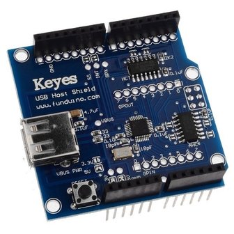 USB Host Shield 2.0 voor Arduino