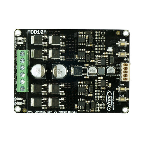 10Amp 5V-30V DC Motor Driver (2 Channels) MDD10A Cytron 