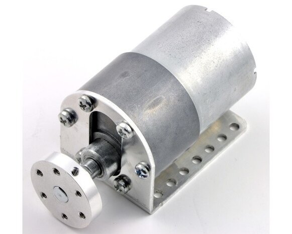 131:1 Metal Gearmotor 37Dx73L mm with 64 CPR Encoder (Helical Pinion) Pololu 4756