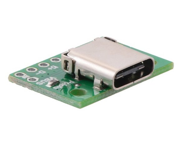 USB 2.0 Type-C Connector Breakout Board Pololu 2585