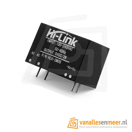 Hi-Link PCB Voeding - 5VDC 0.4A - HLK-2M05