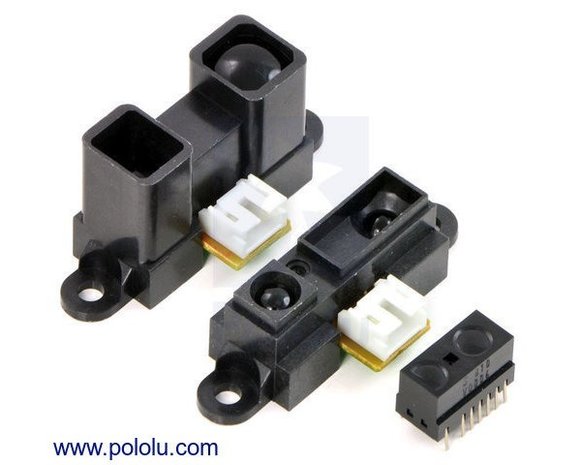 Sharp GP2Y0A41SK0F Analog Distance Sensor 4-30cm Pololu 2464