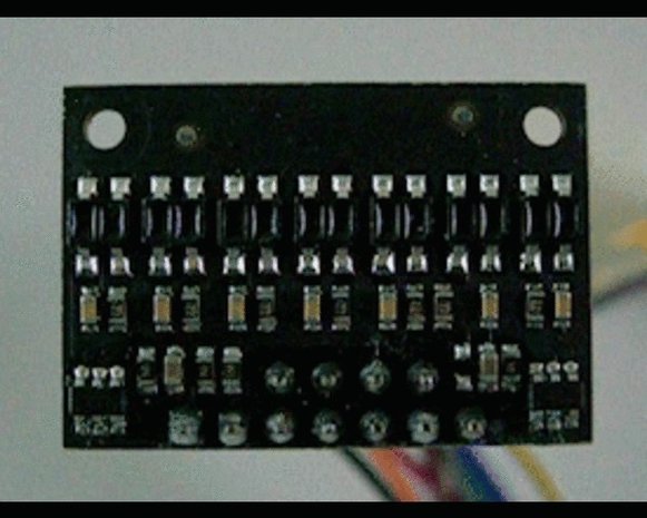 QTR-HD-09A Reflectance Sensor Array: 9-Channel, 4mm Pitch, Analog Output Pololu 4209