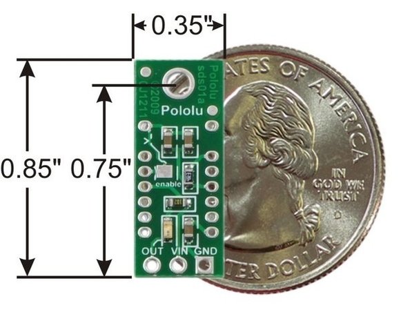 Carrier for Sharp GP2Y0D815Z0F, GP2Y0D810Z0F, and GP2Y0D805Z0F Sensors  Pololu 1133