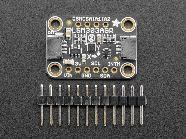 Adafruit LSM303AGR Accelerometer Magnetometer - STEMMA QT Qwiic Adafruit 4413