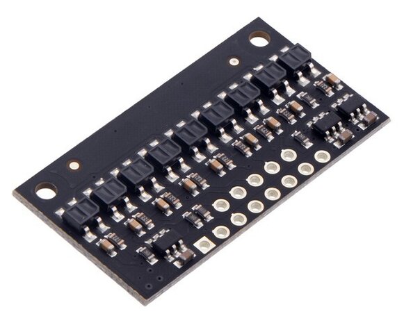 QTR-HD-09RC Reflectance Sensor Array: 9-Channel, 4mm Pitch, RC Output Pololu 4109