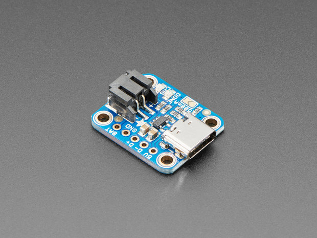 Micro-Lipo Charger for LiPoly Batt with USB Type C Jack Adafruit 4410