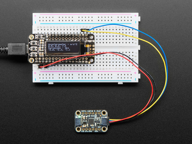 MPU-6050 6-DoF Accel and Gyro Sensor - STEMMA QT Qwiic Adafruit 3886