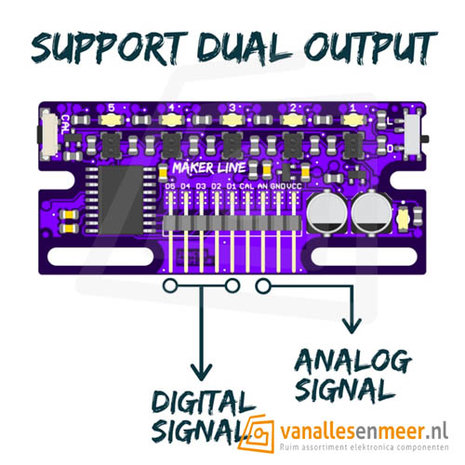 Maker Line: Vereenvoudigende lijnsensor voor beginners