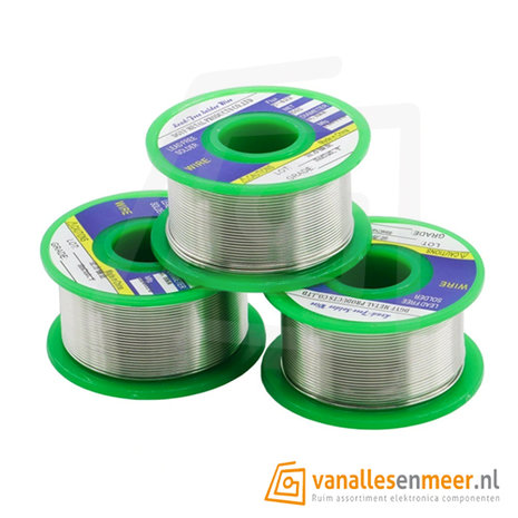 Soldeertin 1.2mm 50gr Lood vrij 99.3/0.7 