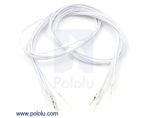 M-M 60cm Wires Pre-crimped Terminals 5-Piece  Pololu 