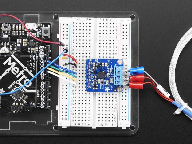 PT1000 RTD Temperature Sensor Amplifier - MAX31865 Adafruit 3648