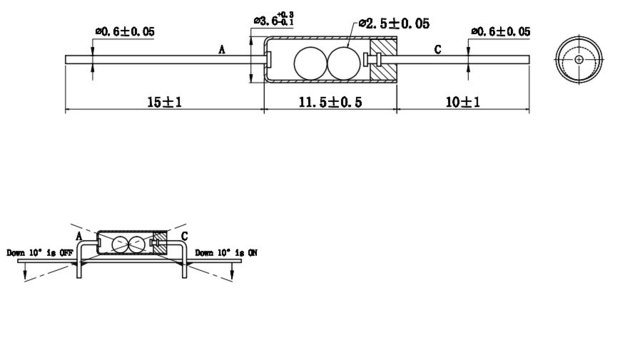 Shaking Vibration Sensor SW-200D