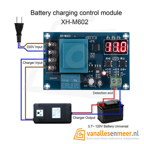 -M602 Lithiumbatterij Oplaadcontrolemodule