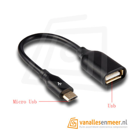 Adapter Micro Usb Kabels USB 2.0 A Micro B OTG