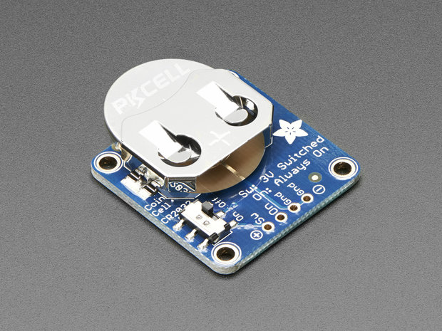 20mm Coin Cell Breakout w/On-Off Switch (CR2032) Adafruit 1871