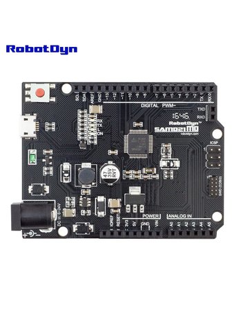 MicroPython board SAMD21. 32-bit ARM Cortex M0 core