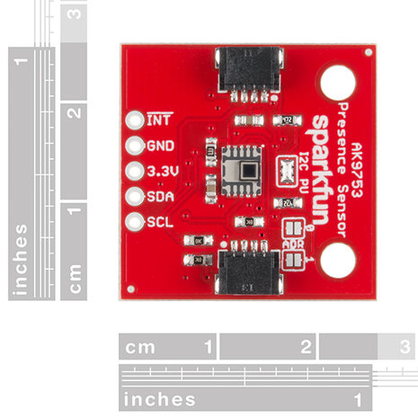 Human Presence Sensor Breakout - AK9753 (Qwiic) Sparkfun 14349