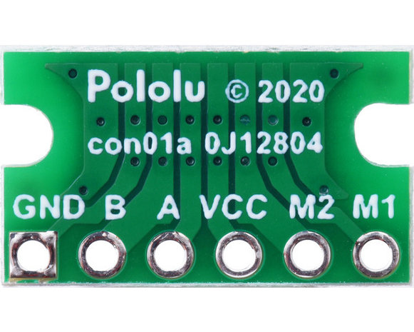 Breakout voor JST SH-stijl connector, 6-pins mannelijke boveningang Pololu 4770