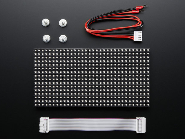  LED matrix panel 16x32 RGB   van Adafruit 420