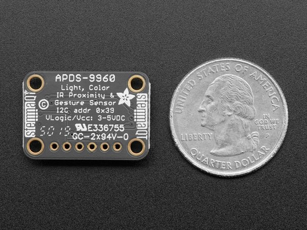 APDS9960 Proximity, Light, RGB, and Gesture Sensor  Adafruit 3595