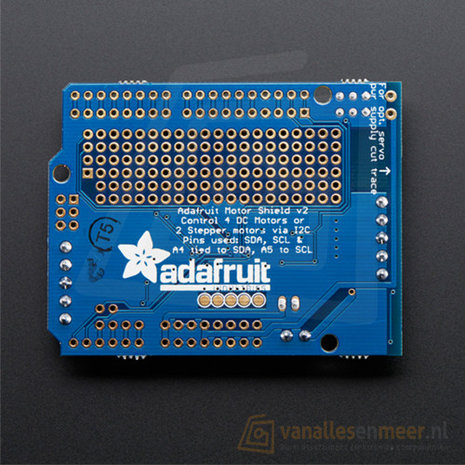 Motor/Stepper/Servo Shield for Arduino v2 Kit - v2.3 Adafruit 1438