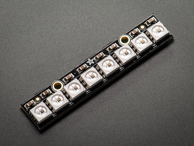 NeoPixel Stick 8 x WS2812 5050 RGB LED    van Adafruit 1426