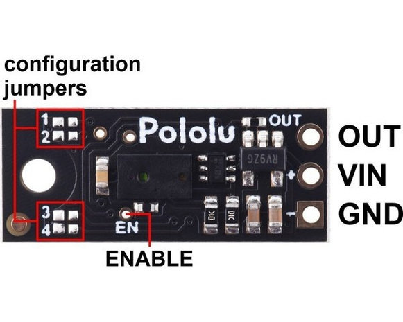 Digital Distance Sensor 10cm Pololu 4052