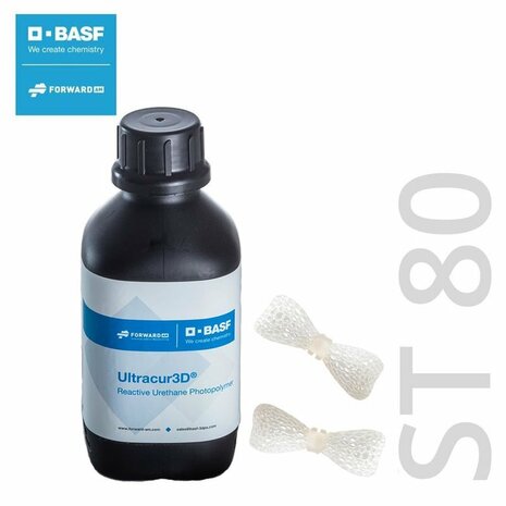 BASF Ultracur3D ST 80 Tough Resin Transparent 1kg