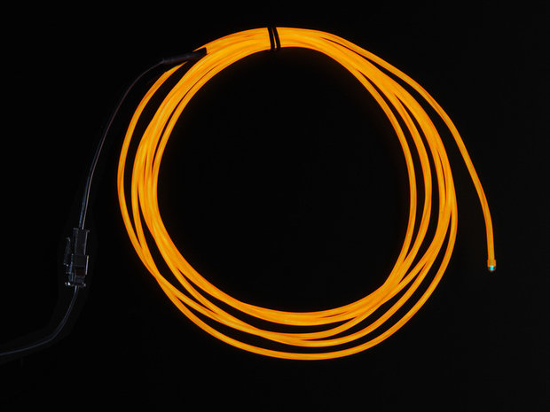 Electroluminescent (EL) Wire - 2.5 meters  oranje  adafruit