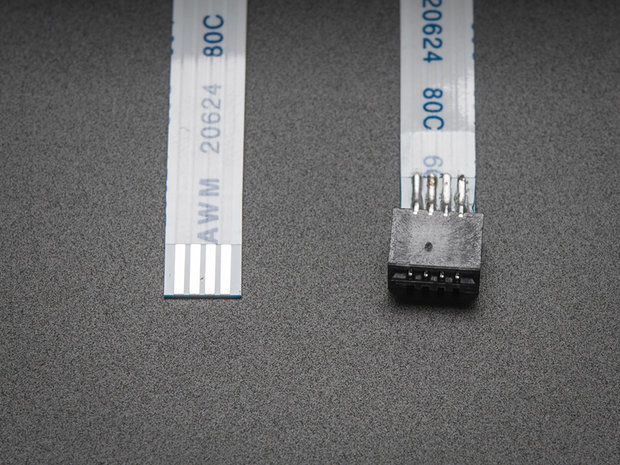 Resistive Touchscreen Extension Cable - 20cm / 8" - 1mm Pitch  Adafruit 1662