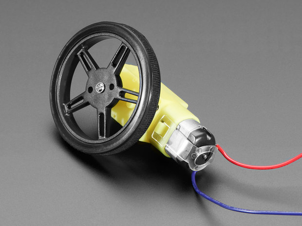 Skinny Wheel for TT DC Gearbox Motors Adafruit 3757