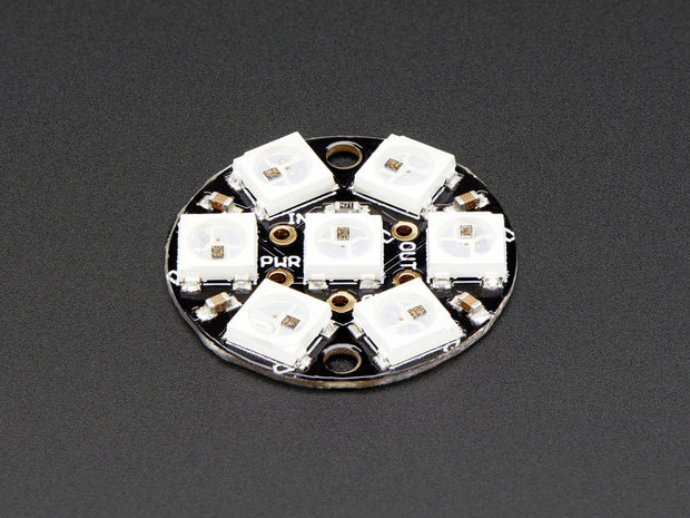 NeoPixel Jewel - 7x WS2812 5050 RGB LEDs met drivers Adafruit 2226