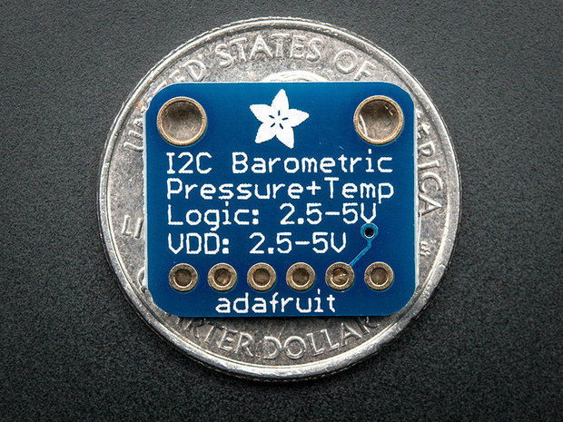 MPL115A2 I2C Barometer druk temperatuur sensor  van Adafruit 992