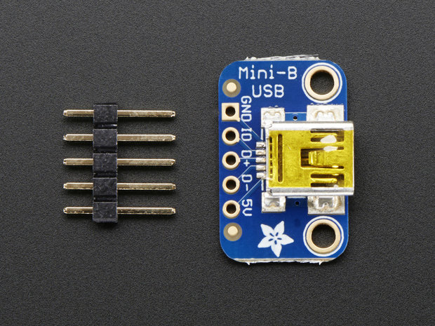 USB Mini-B Breakout Board  van Adafruit 1764