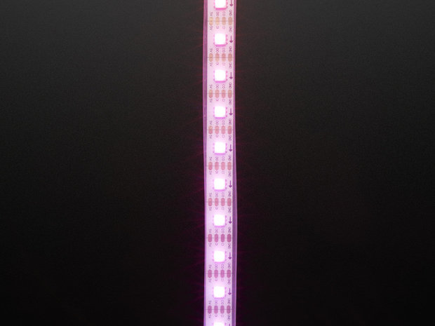 Dotstar RGB strip 60LEDs/1m wit van Adafruit 2240