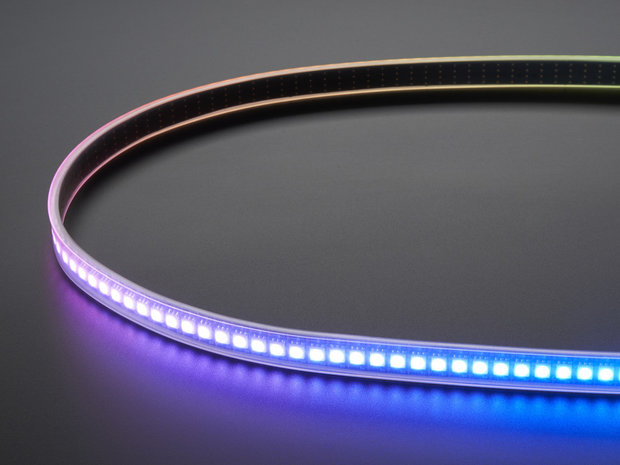 Dotstar RGB strip 144 LEDs/1m zwart van Adafruit 2241