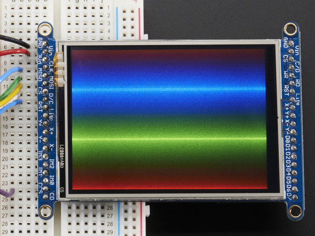 2.8 inch TFT LCD with Touchscreen  w/MicroSD Adafruit 1770