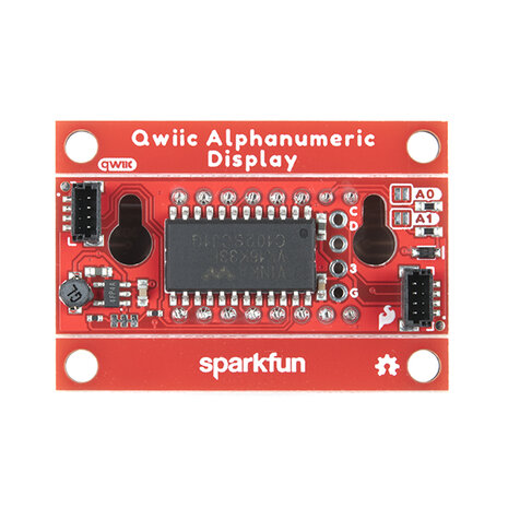 Qwiic Alphanumeric Display - Purple  Sparkfun 16918