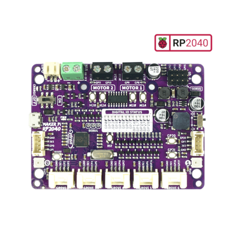 Maker Pi RP2040: Robotica vereenvoudigen met Raspberry Pi RP2040