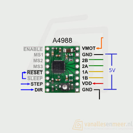 A4988 3D printer driver stepper motor module