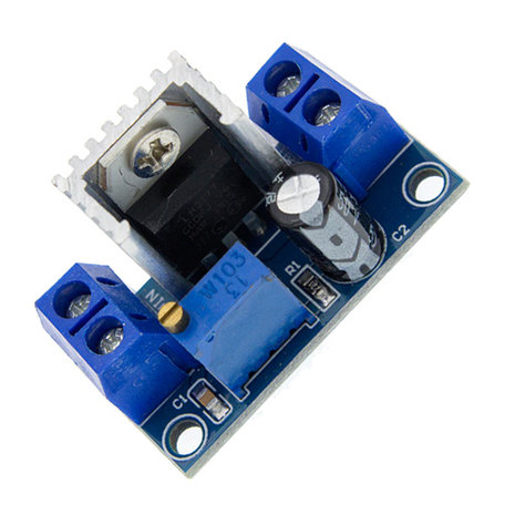 LM317 Step down power module verstelbaar 4.5-40V naar 1.2-37V 