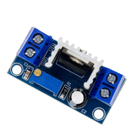 LM317 Step down power module verstelbaar 4.5-40V naar 1.2-37V 