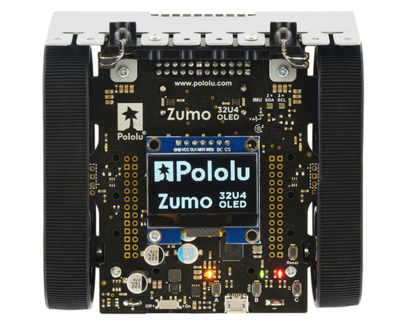 Zumo 32U4 OLED Robot (Assembled with 50:1 HP Motors) Pololu 4991