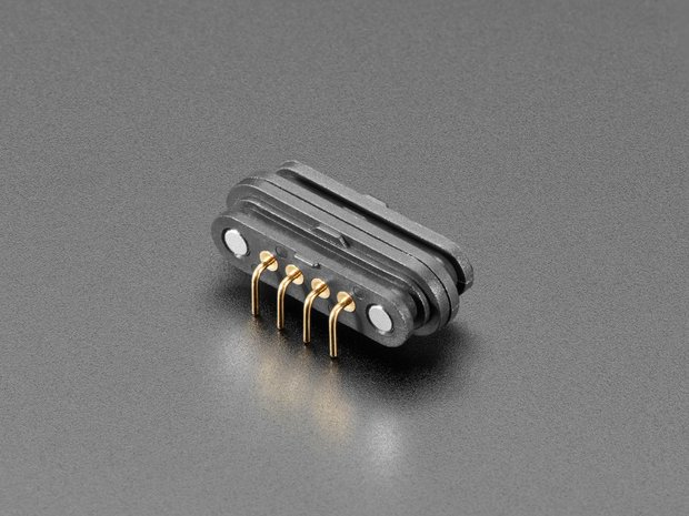 Magnetische connector gebogen 4pin Adafruit 5358