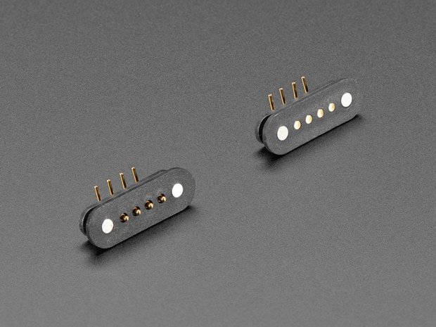 Magnetische connector gebogen 4pin Adafruit 5358