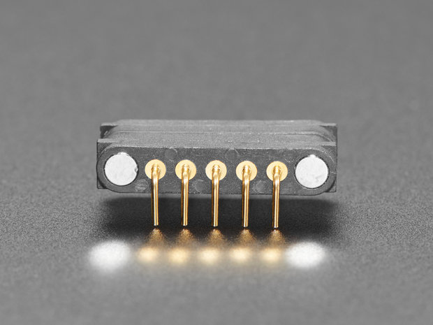 Magnetische connector gebogen 5pin Adafruit 5359